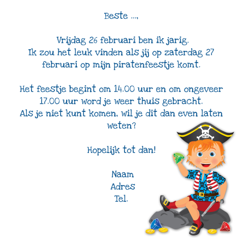 Kaart binnenkant