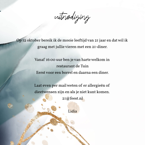 Kaart binnenkant