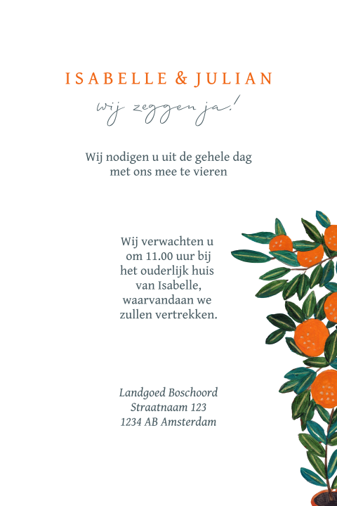 Kaart binnenkant