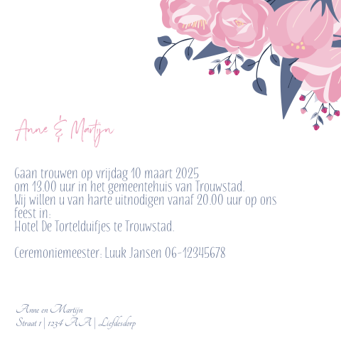 Kaart binnenkant