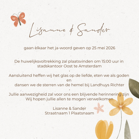 Kaart binnenkant