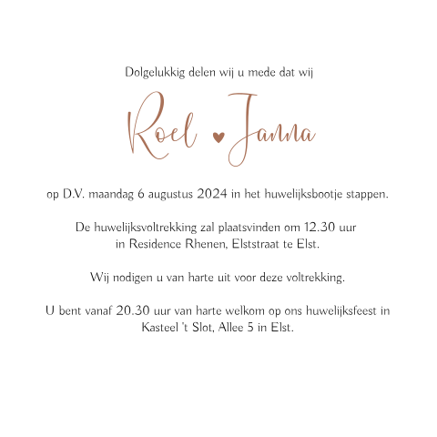 Kaart binnenkant