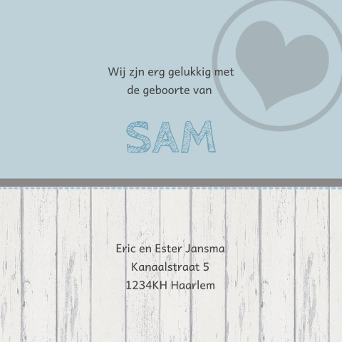Kaart binnenkant
