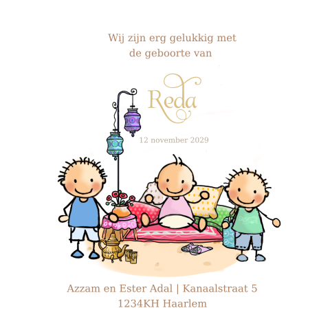 Kaart binnenkant