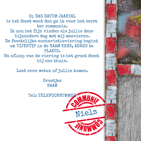 Kaart binnenkant