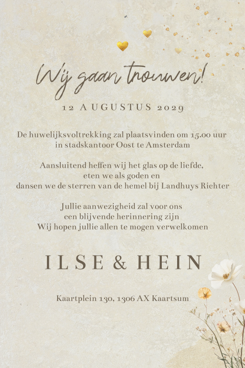 Kaart binnenkant