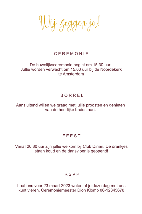 Kaart binnenkant