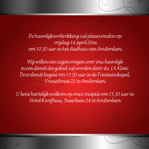 Kaart binnenkant