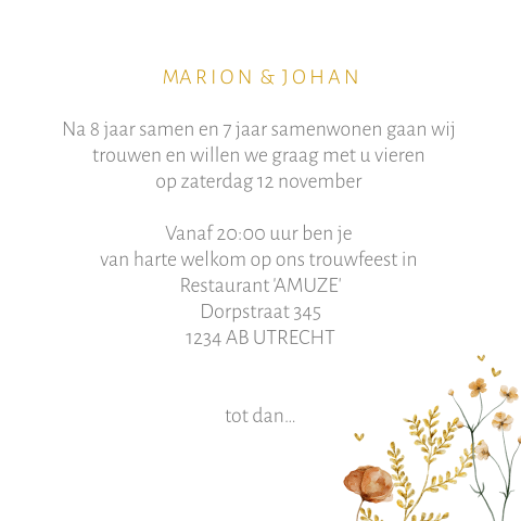 Kaart binnenkant