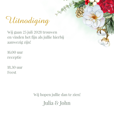 Kaart binnenkant