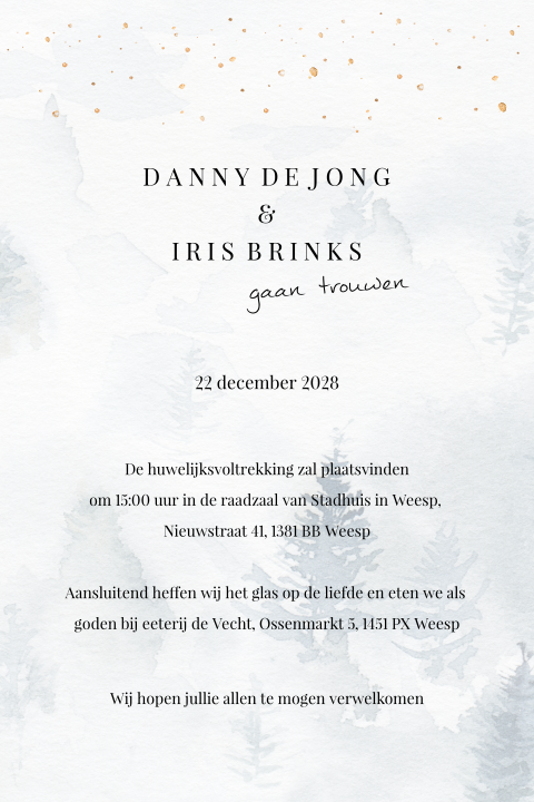 Kaart binnenkant