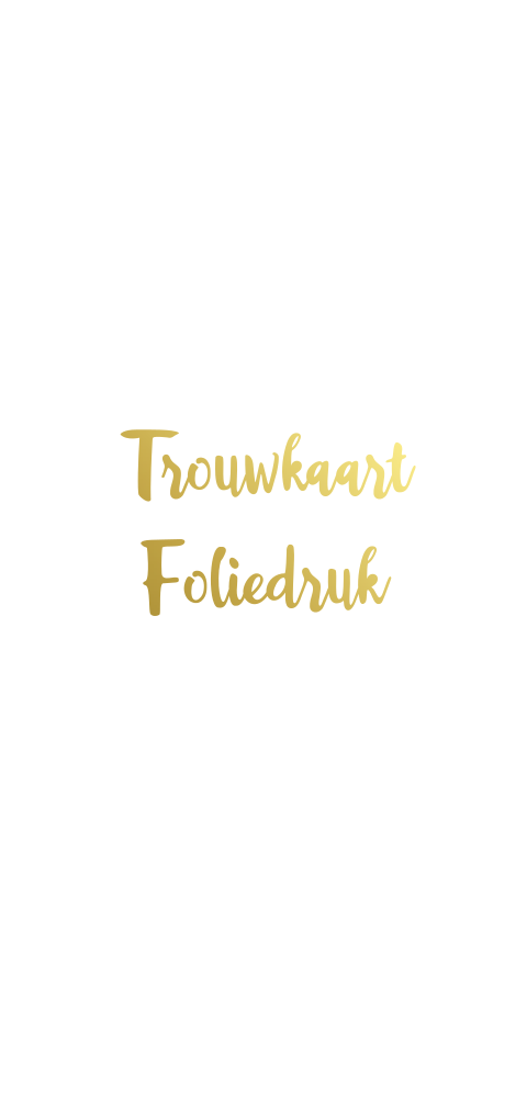 Langwerpige dubbel staande trouwkaart ontwerpen