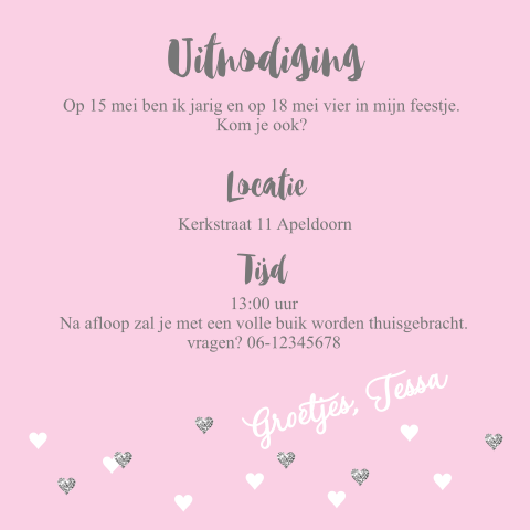 Kaart binnenkant