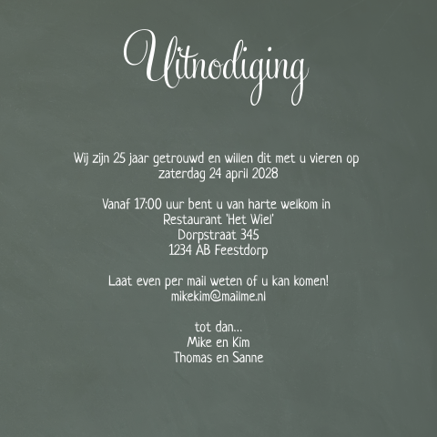 Kaart binnenkant