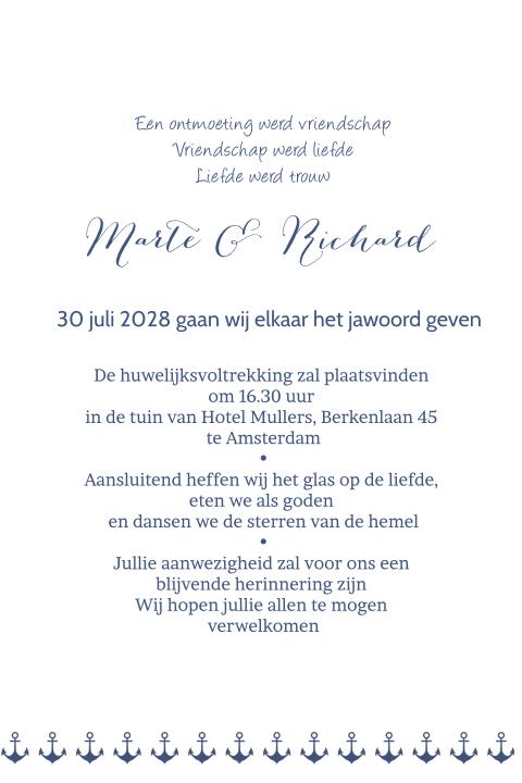 Kaart binnenkant