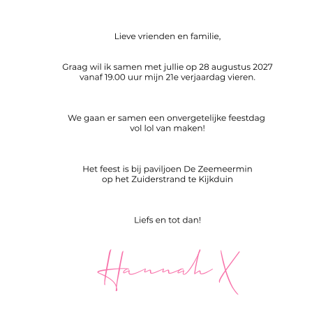 Kaart binnenkant