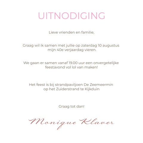 Kaart binnenkant