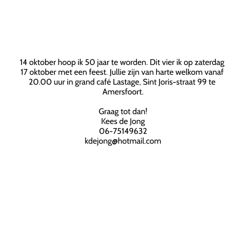 Kaart binnenkant