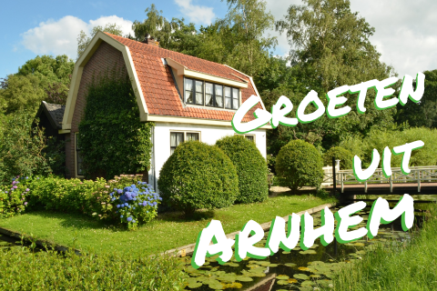 Leuke verhuiskaart met groeten uit plaatsnaam