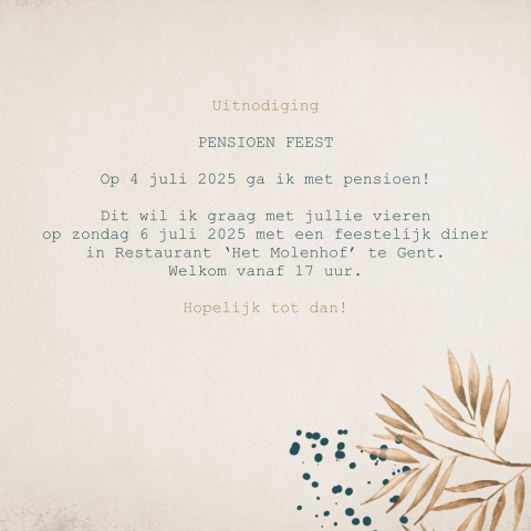 Kaart binnenkant