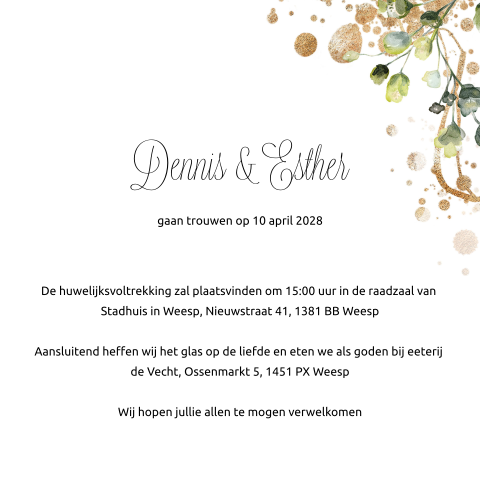 Kaart binnenkant