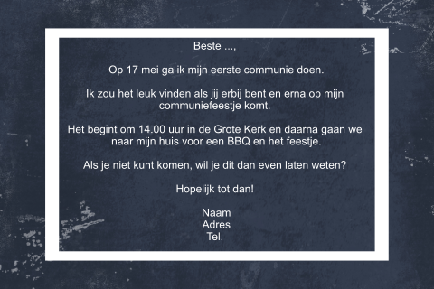Kaart binnenkant