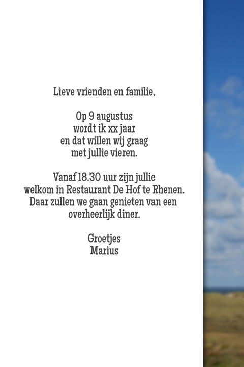 Kaart binnenkant