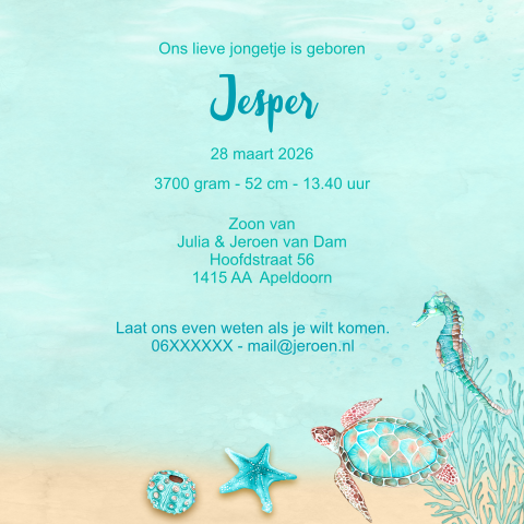 Kaart binnenkant