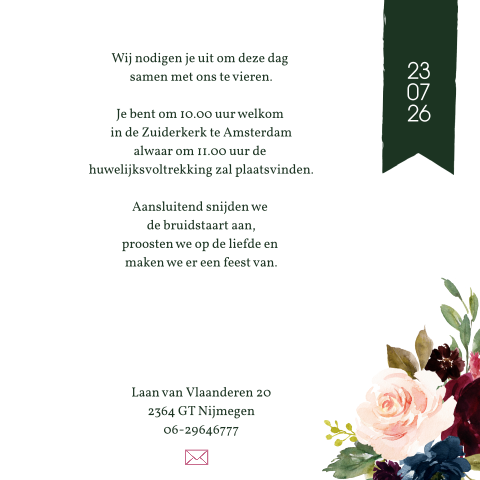 Kaart binnenkant