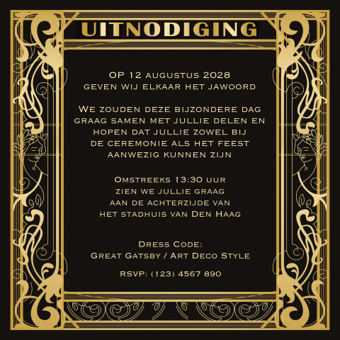 Kaart binnenkant