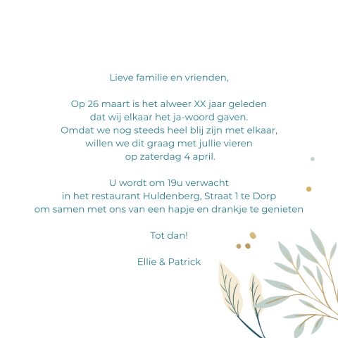 Kaart binnenkant