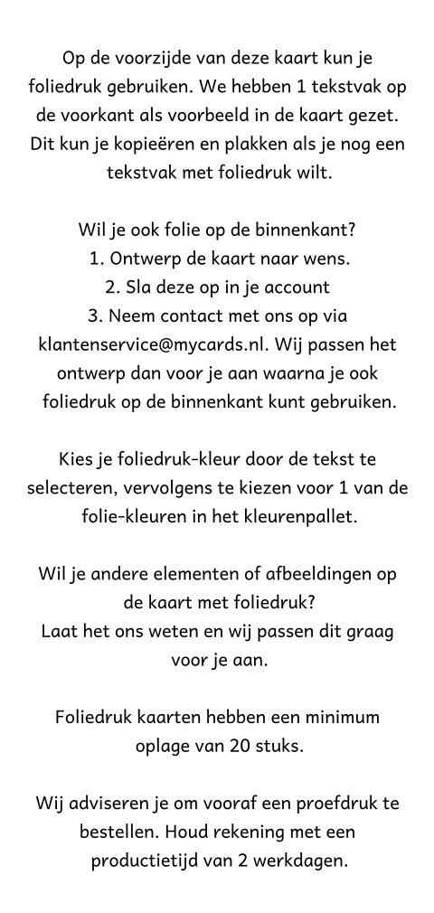 Kaart binnenkant