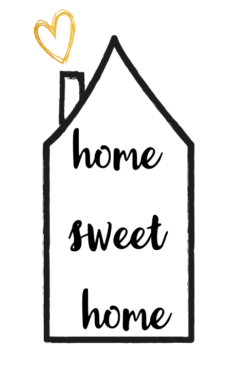 Verhuiskaartje home sweet home
