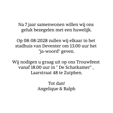 Kaart binnenkant
