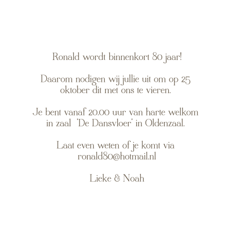 Kaart binnenkant