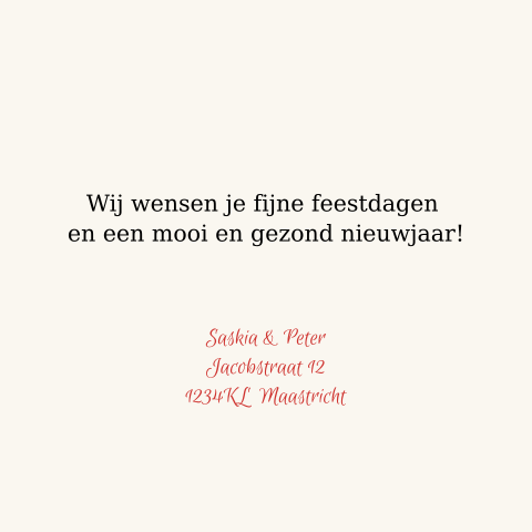 Kaart binnenkant