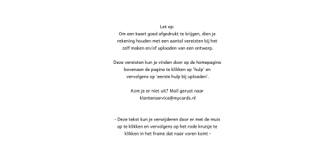 Kaart binnenkant