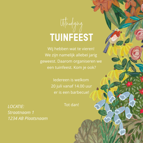 Kaart binnenkant