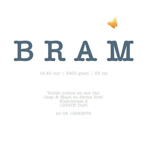 Kaart binnenkant