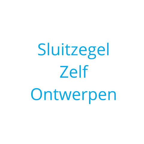 Sluitzegel zelf ontwerpen
