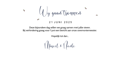 Kaart binnenkant