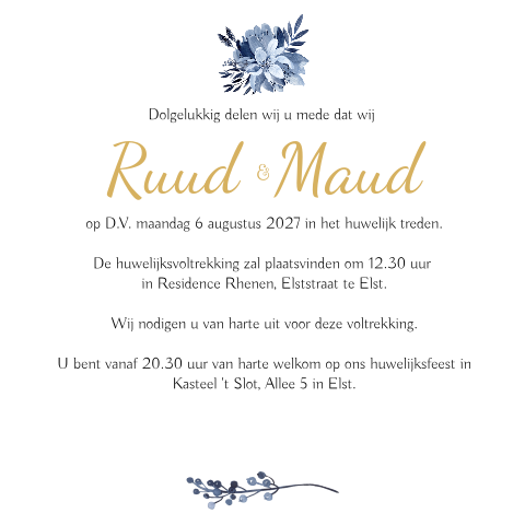 Kaart binnenkant