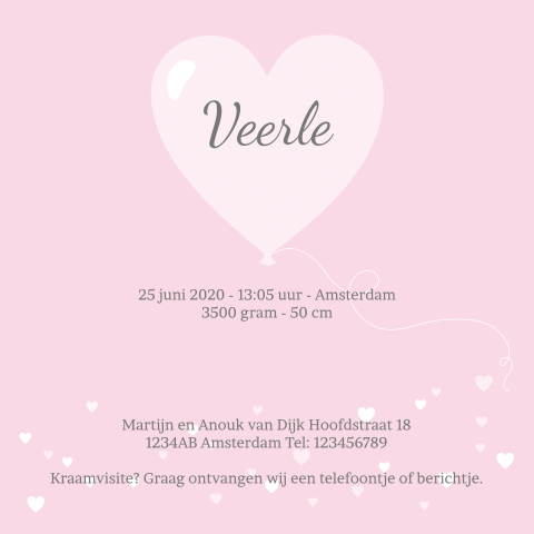 Kaart binnenkant