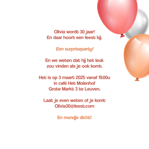 Kaart binnenkant