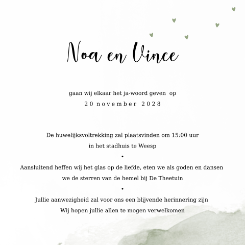 Kaart binnenkant