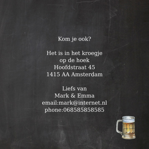 Kaart binnenkant