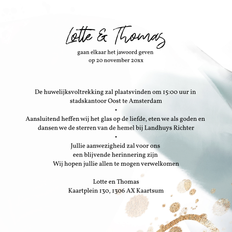 Kaart binnenkant