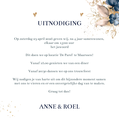 Kaart binnenkant