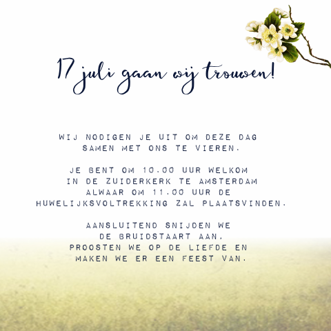 Kaart binnenkant
