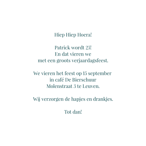 Kaart binnenkant
